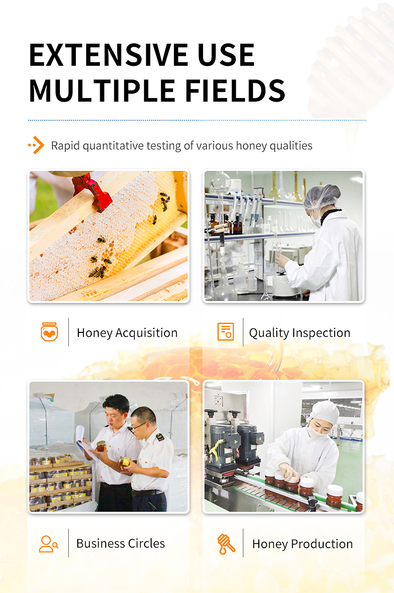 HM-FM1 12-channel simultaneous detection of multiple honey lots during purchasing