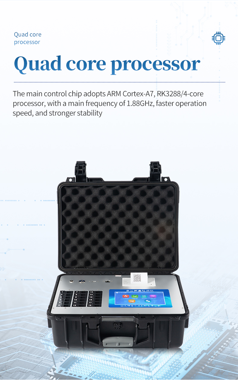 HM-GS300 rear interface panel with USB 2.0 Ethernet and power ports for regulatory LIMS data export connectivity